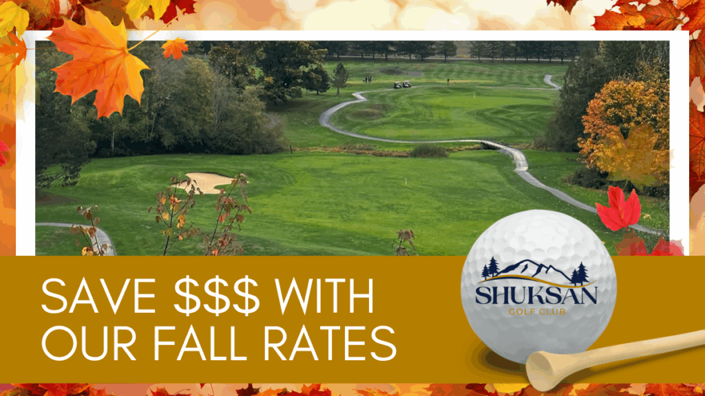 Fall Golf Special
