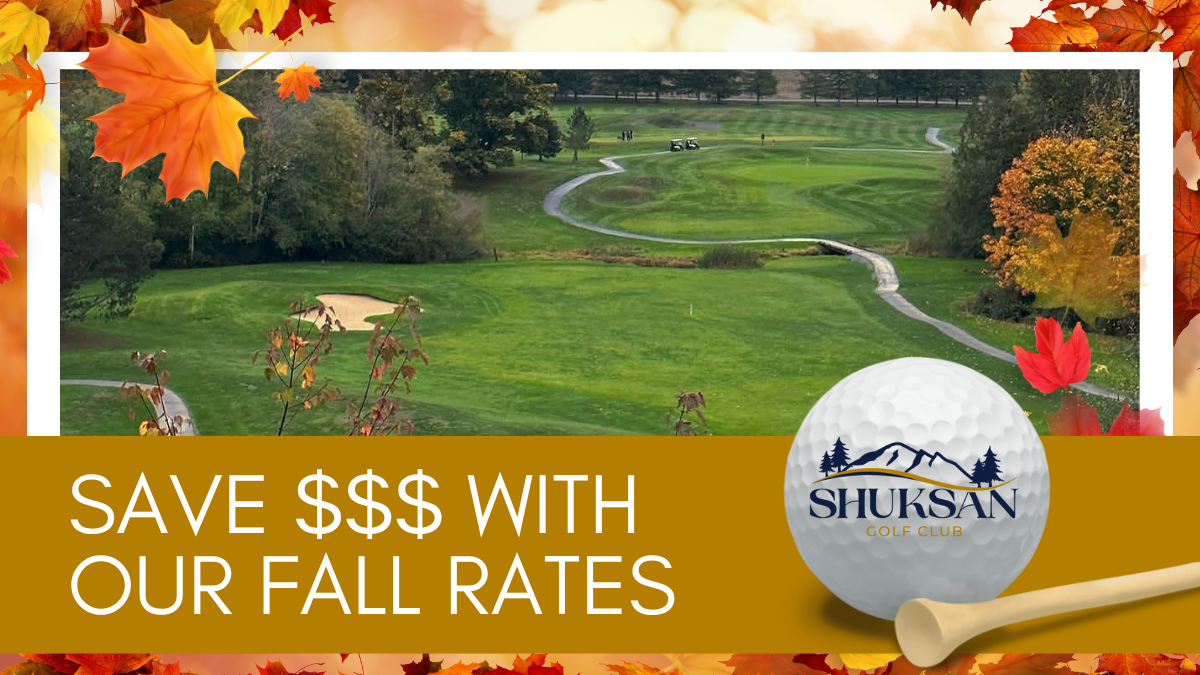 Fall Golf Special