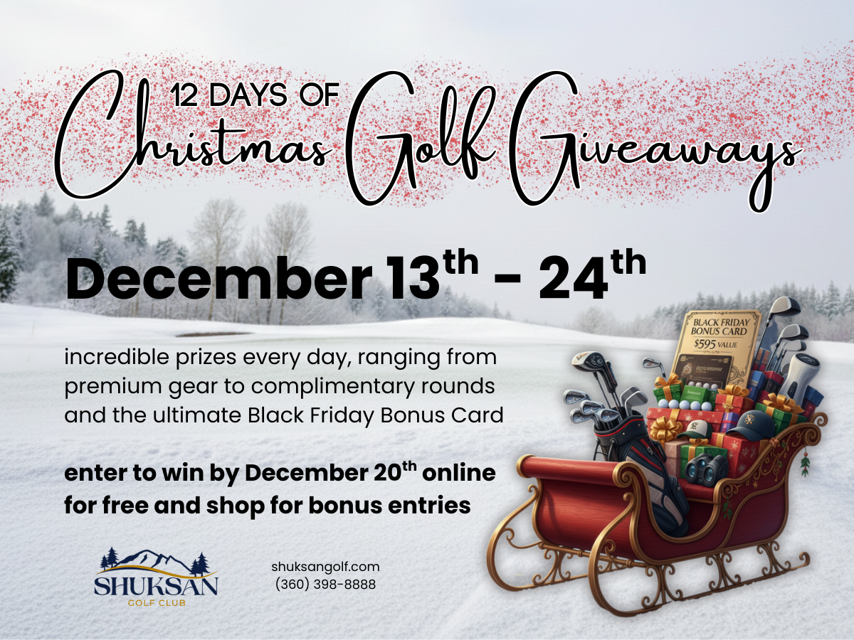 12 Days of Christmas Golf Giveaway